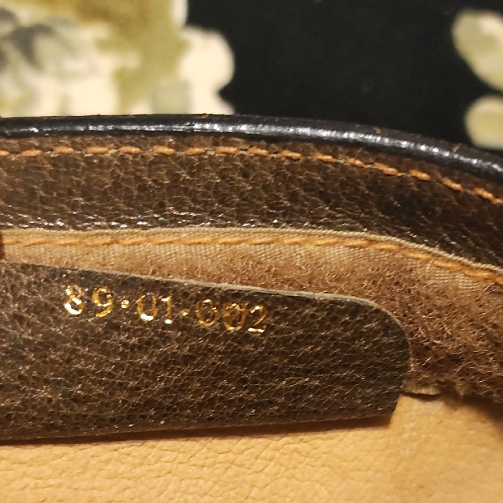 Vintage Gucci Sherry Line Beige and Brown GG Monogram Clutch - Picture 12 of 15